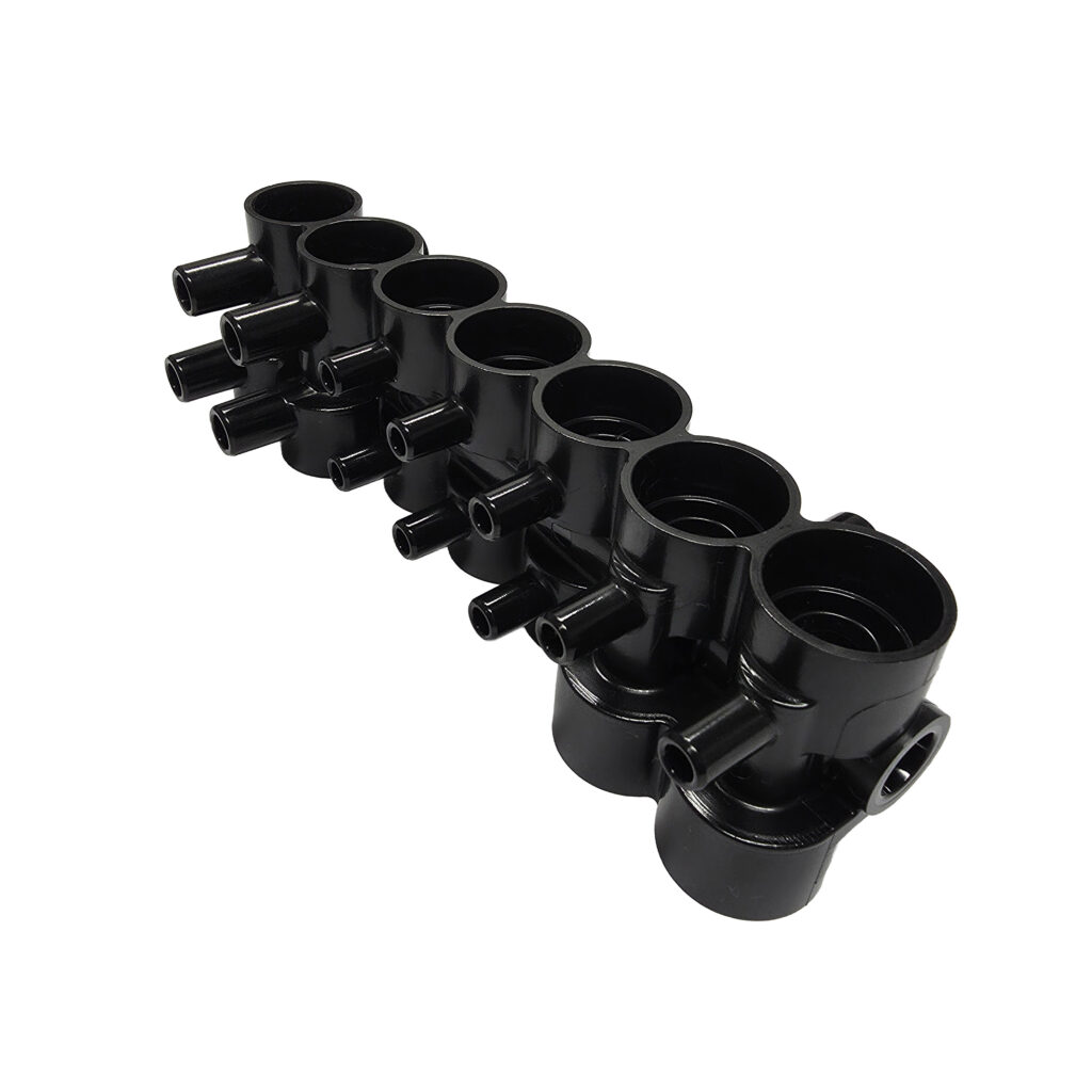 polycarbonate injection molded manifold